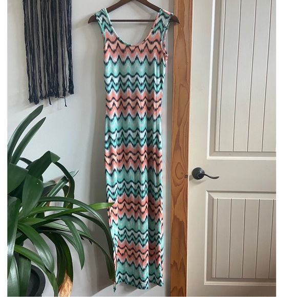 🔸 Streetwear Society 🔸 colourful maxi dress - Picture 1 of 7